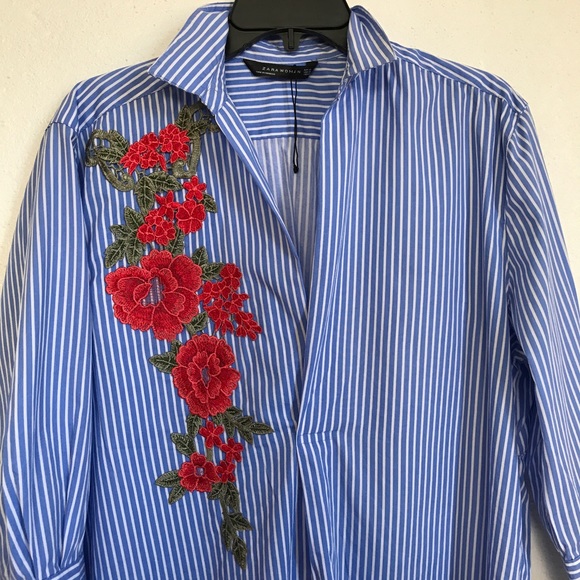 Zara Shirt Dress with Patch - Picture 5 of 8
